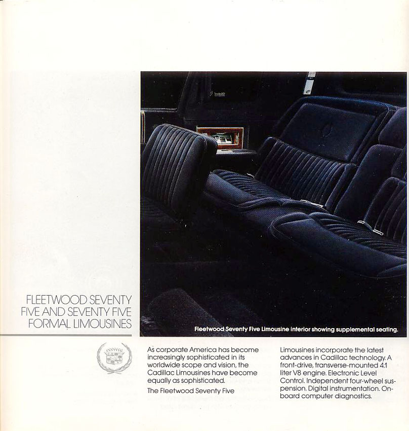 1987 Cadillac Brochure Page 28